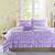 purple queen size bed