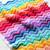 rainbow baby blanket crochet pattern