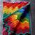 rainbow chevron blanket crochet pattern