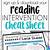 reading intervention worksheets