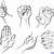 realistic hand drawing step by step