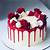red and white cake decorating ideas