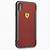 red carbon fiber iphone xr case