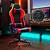 red gaming chair with led lights