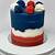 red white and blue cake ideas