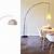 regolit arc floor lamp ikea with shade and hoop