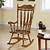 rocking chair wooden indoor