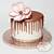 rose gold drip cake ideas