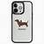 sausage dog iphone case