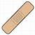 simple band aid drawing