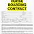 simple horse boarding agreement template