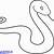 snake drawing easy simple