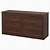 songesand 6-drawer dresser brown 63 3/8x31 7/8