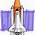 space shuttle drawing pictures