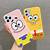 spongebob iphone case silicone
