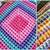 square waffle blanket crochet pattern