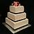 square wedding cake decorating ideas