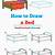 step by step how to draw a bed