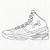 steph curry shoes coloring pages