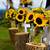 sunflower country wedding