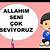 teşekkür ederim allah ım seni çok seviyorum allahım