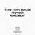 third party service provider agreement template