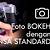 tips foto bokeh dengan lensa kit