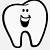 tooth clip art black and white