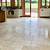 travertine kitchen floor pros cons