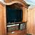 tv armoire with pocket doors