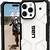 uag iphone x case white