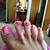 valentine nails feet
