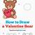 valentines day drawing ideas step by step