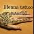video tutorial henna tattoo