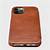 vintage leather iphone case