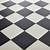 vinyl flooring black and white squares