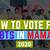 vote for bts mama 2020