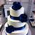 wedding cake ideas royal blue