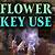 what does the flower key open