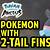 what pokemon has two tail fins