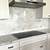 white carrara marble kitchen backsplash