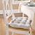 white chair cushions dining room