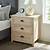white farmhouse dresser and nightstand