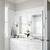 white vanity bathroom design ideas