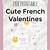 will you be my valentine in french