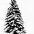winter pine tree drawing