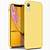 yellow silicone iphone xr case