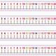 1 To 20 Number Line Printable