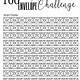 100 Envelope Challenge Tracker Free Printable