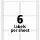 3 1/3 X 4 Labels Template